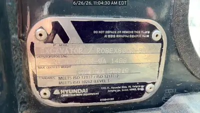 Used 2022 HYUNDAI ROBEX 80CR-9A Crawler Excavators Georgia US | National Equipment Dealers #1422428