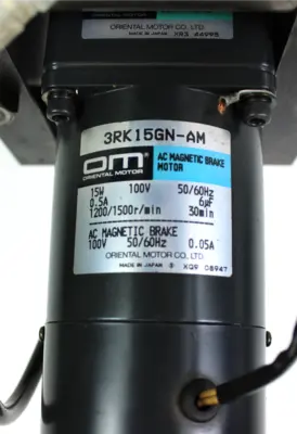 USED ORIENTAL MOTOR & CKD 3RK15GN-AM