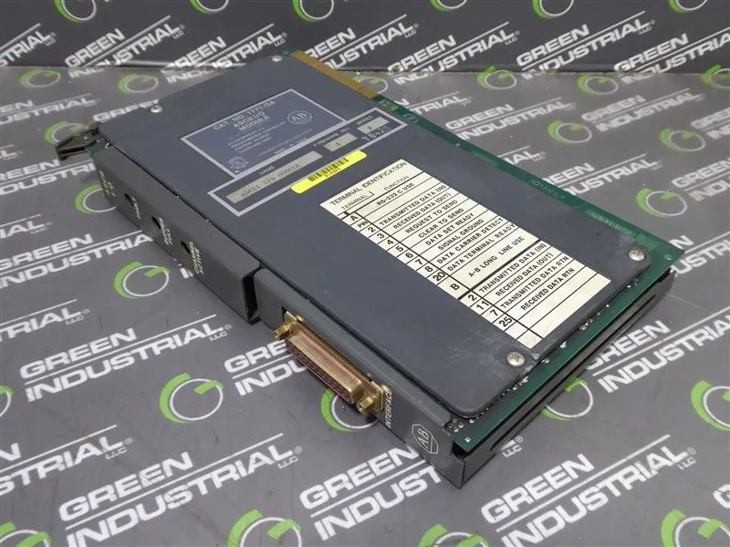 Allen Bradley 1771-DA/A PLC-5 ASCII I/O Module F/W Rev. B Used