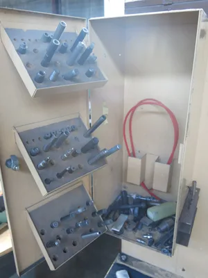 USED HAEGER HP6-B 6 TON HYDRAULIC INSERTION PRESS # HP6-B