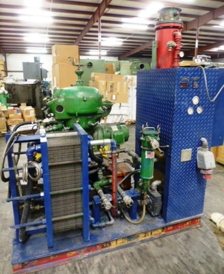 Westfalia OTA 14-00-066 biodiesel purifier skid, SS.