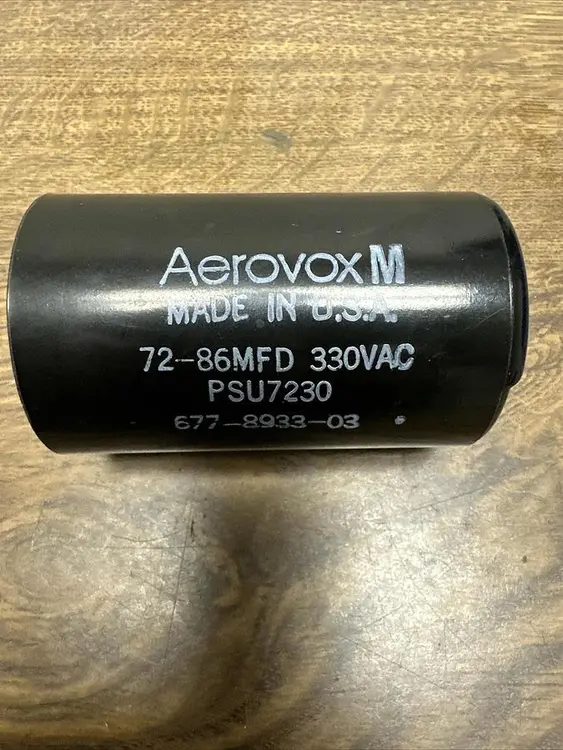 New | in-Stock AEROVOX 72-86MFD Miscellaneous Equipment (Electrical & Power) | Surplus Asset Holdings #1194100