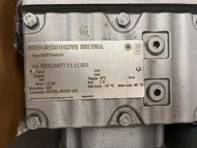 New | in-Stock SEW-EURODRIVE RM57AM143 Speed Reducers | Surplus Asset Holdings #1205325