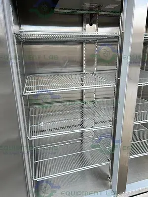 USED VWR GTVWG49FSSA STAINLESS STEEL DOUBLE DOOR FREEZER - 25°C 49 CU, FT.