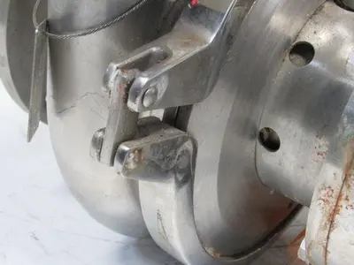 Sterling XBY154PJA 2-1/2" x 2" 1-1/2Hp 208-230/460V Sanitary Centrifugal SS Pump