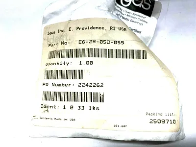 USED IGUS E-CHAIN 2.6" EXTERNAL WIDTH, 29" LENGTH