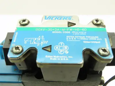 Yuken SD901-5-1002 Hydraulic Directional Control Solenoid Relief Valve Stack