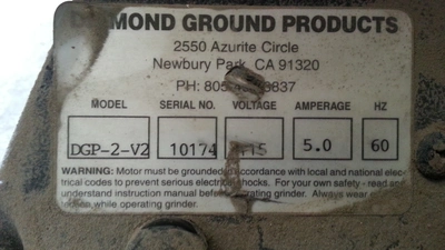 2003 DIAMOND DGP-2-V2 Drill Grinders | Rock Solid Tools (5)