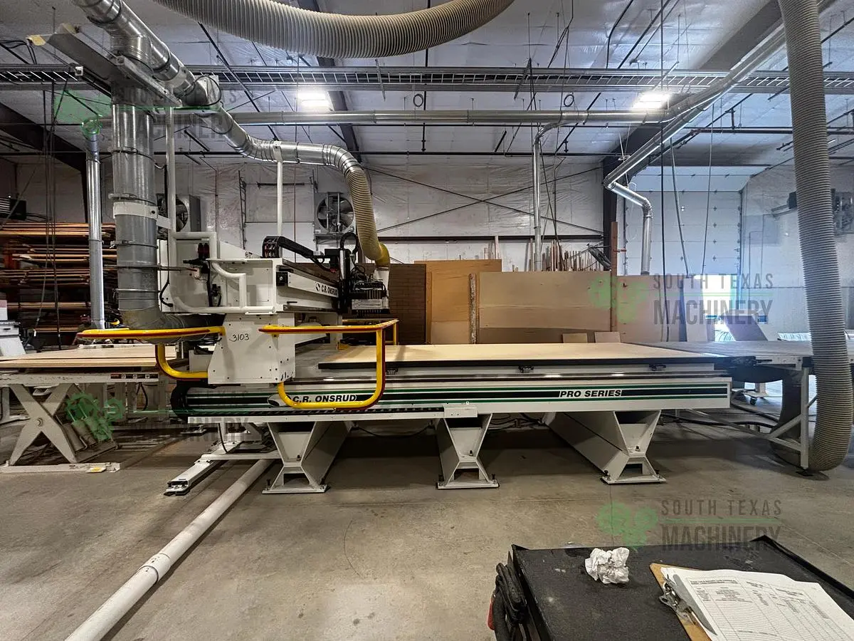 Used 2016 C.R. ONSRUD 145G18DA Nesting Machining Centers Texas US | South Texas Machinery #1278369