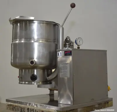 Used GROEN TDH-40 Stainless Steel Tanks Illinois US | Aaron Equipment #85146