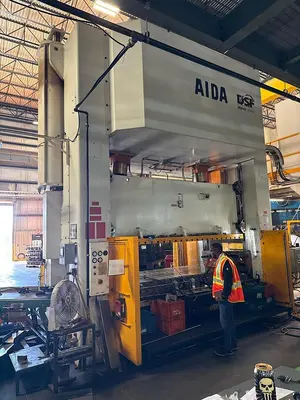 Used 2020 AIDA DSF-MF-6300-365-150 Straight Side Presses Michigan US | Midwest Press and Automation #1423862