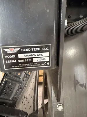 USED 2021 BEND-TECH DRAGON A400