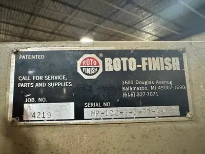 USED 1997 ROTOFINISH MP120-6-5