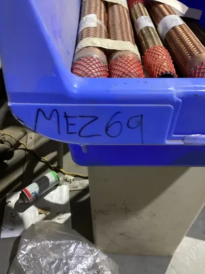 1” MPT x 18” Brass / Bronze Flexible Hose