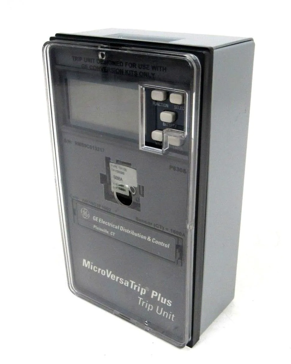 USED GENERAL ELECTRIC AIK16C3F1602 MICROVERSATRIP PLUS UNIT 1600A-800A