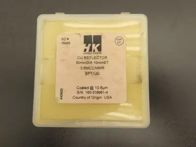 HK Laser CU Reflector 50mm Dia 10mmET 3.6MCC/MMR SPT/UC