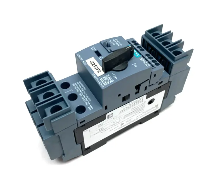 Used SIEMENS SIRIUS MOTOR PROTECTOR CIRCUIT BREAKER FRAME SIZE S00 Circuit Breakers | Maverick Industrial Sales #1110958