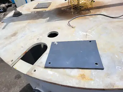 Fiber Glass Tank w/ Fittings