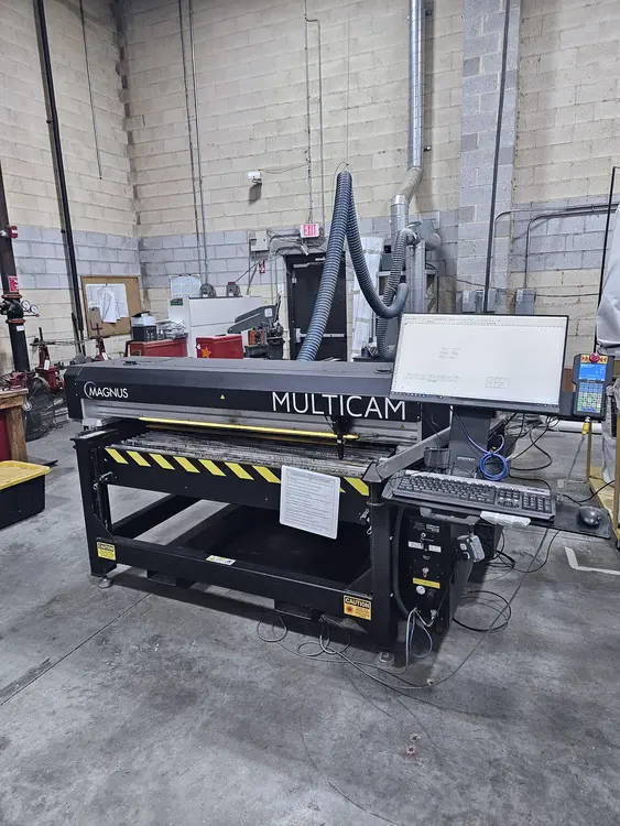 Used 2020 MultiCam Magnus 510HD Laser Cutters Pennsylvania US | Machine Tool Bids #805588