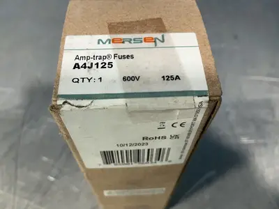 New | in-Stock 2023 MERSEN A4J125 Fuses Ohio US | HGR 24 #1549950
