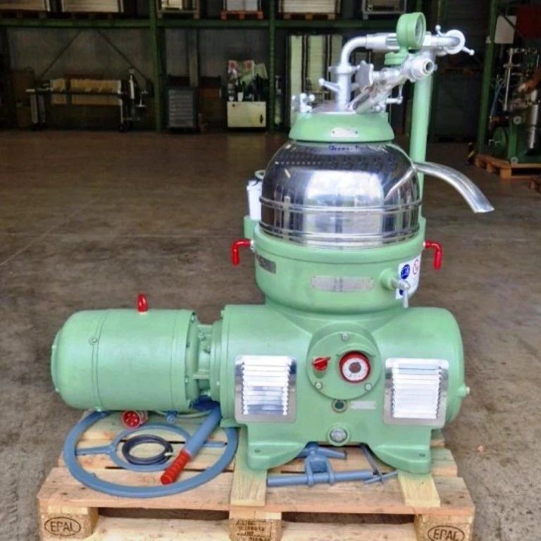 Westfalia KG 8006 chamber bowl centrifuge, 316SS.