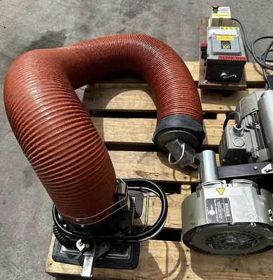 Tawi Lyftman Vacuum Lift System Pump SA350/2 ~ Foot VM180~ Filter unit ~ 40' in Rails +
