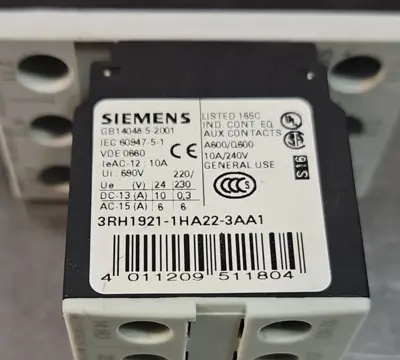 USED Siemens 3RT1026-1B..4-3MA0