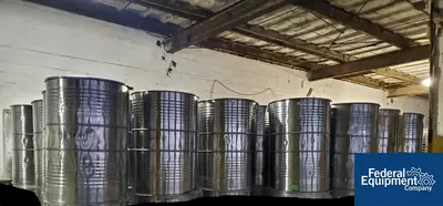 N/A 413 Liter (109 Gal) Stainless Steel Drum