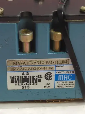 Used MAC VALVES MV-A1C-A312-PM-11JM Solenoid Valves Ohio US | Surplus Asset Holdings #1246173
