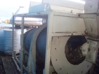 750 L Andritz Mixer Coater S/S Rotary Drum Type CT 15