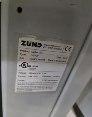 2019 ZUND G3-L2500 Used 3 Axis CNC Routers | PlastiMach Corp (16)