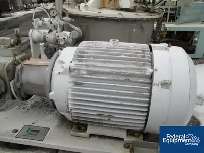 USED Ketema 48" x 30" Ketema Mark III Basket Centrifuge, 316L S/S