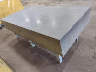 8' X 4' X 14" CHALLENGE PRECISION LAYOUT INSPECTION GRANITE TABLE: STOCK #23797