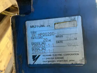 Used 2011 YASKAWA / MOTOMAN YRHP0020DA00 Robots Ohio US | HGR 24 #1568474