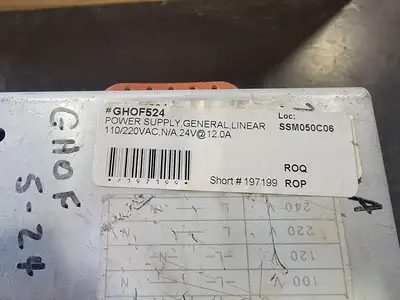 USED TECTROL GHOF5-24