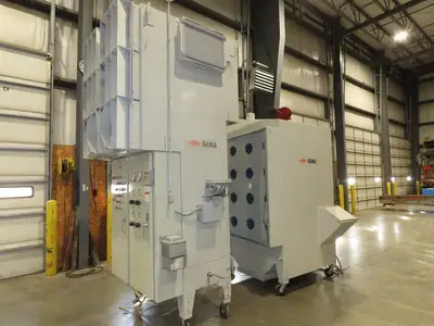 Gema Powder Coating Dust Collector Powder Recovery Reclaim System 12 Filters