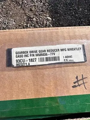 Wheatley GASO Gearbox Drive Gear Reducer PN W605036-77V