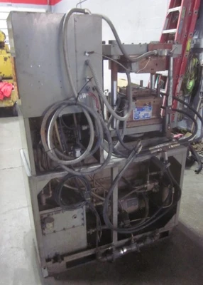 20 Ton PHI 4-post Hydraulic Upacting Press, Electric Platens