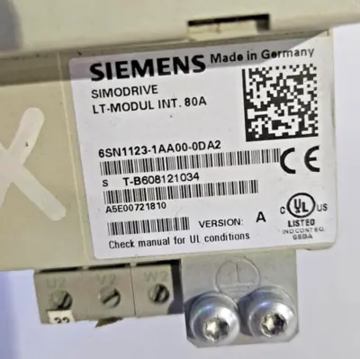 SIEMENS 6SN1123-1AA00-0DA2 6SN11231AA000DA2 POWER MODULE SIMODRIVE