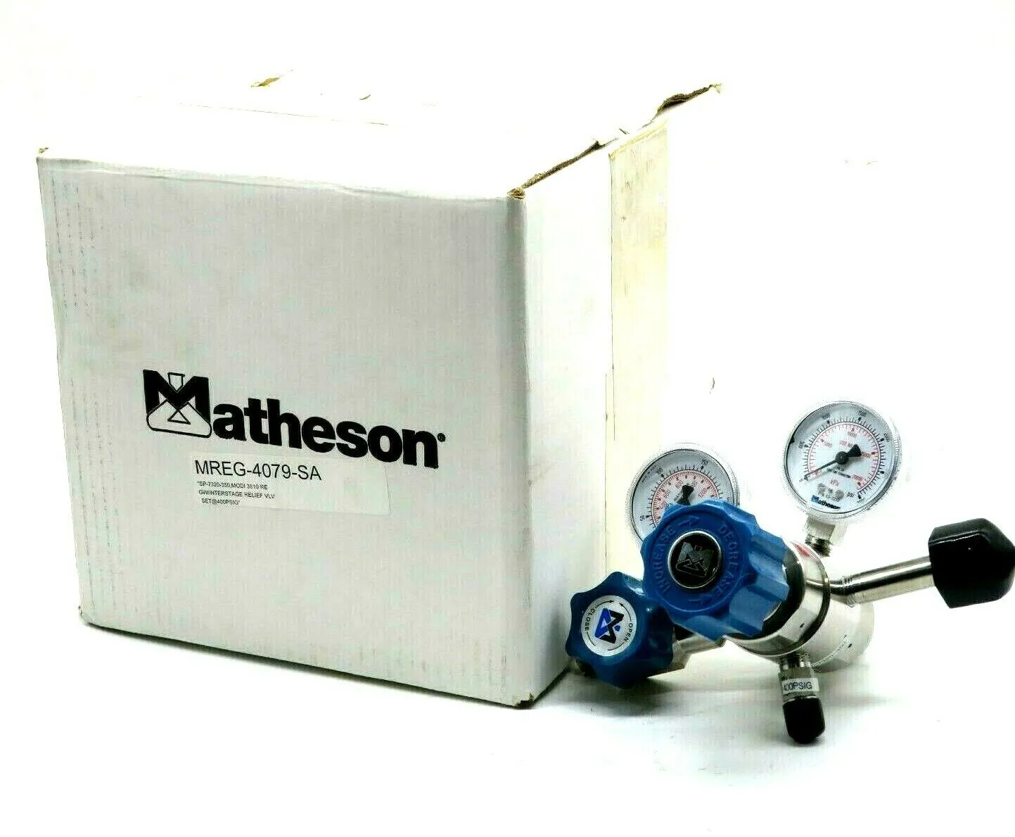 NEW MATHESON MREG-4079-SA GW/INTERSTAGE RELIEF VALVE 3810 SERIES MREG4079SA