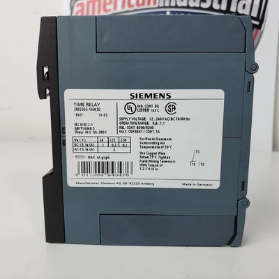 Used Siemens _UNKNOWN_ Misc Industrial Equipment California US | American Industrial Supply Co. #1377202