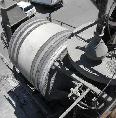 Mixer, Tumble, 80" x 150", C/st, Spirals, Hopper Feed #C739934