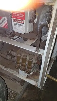 USED GENERAL CW 1541 SIXPLEX CAR WASH PLUNGER PUMP