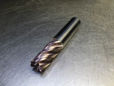 Kyocera / SGS 3/4" 5 Flute Carbide Cr Endmill 3/4" Shank .01" R 38862 (LOC2864A)
