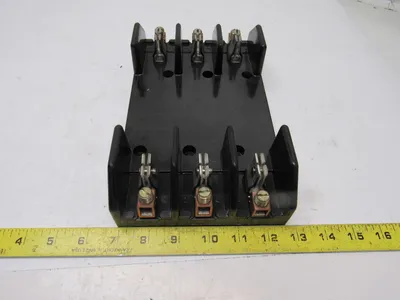 Buss R60100-3COR 3 Pole Class R Fuse Holder Block 600V 100A