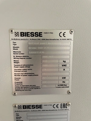 2016 BIESSE BREMA EKO 2.1 Vertical Machining Centers | Norcal Machinery (6)