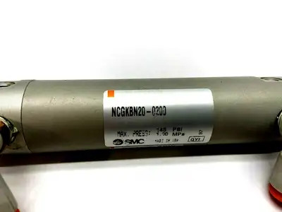 Used SMC PNEUMATIC CYLINDER 3/4" BORE 145 PSI MAX Pneumatic Cylinders | Maverick Industrial Sales #1109430