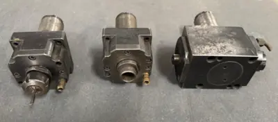 Lot of 3 KSC MORI SEIKI Lathe ROTARY LIVE TOOL Holder Tooling