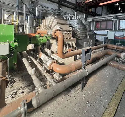 USED ŠKODA STEAM TURBINE