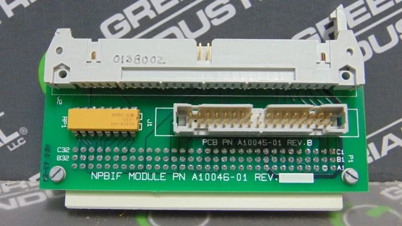 ITW Ransburg A10046-01 NBPIF Module A10045-01 Rev. B Used